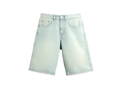 ZARA Gradient Baggy Fit Bermuda Shorts "Blue"
