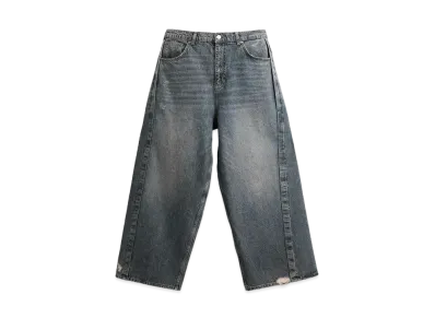 ZARA Baggy Fit Denim Pants "Blue"
