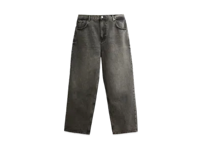 ZARA Baggy Fit Denim Pants "Grey"