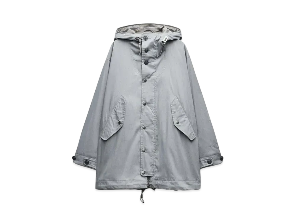 ZARA x AND WANDER Hooded Parka "Grey"