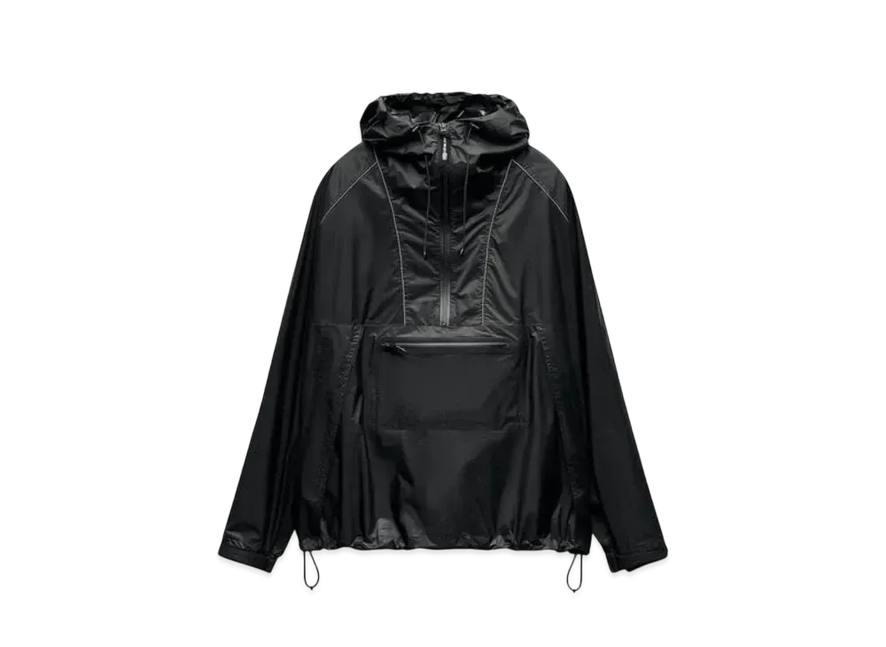 ZARA × AND WANDERウィンドプルーフジャケット ウィンドプルーフジャケット X AND WANDER® - ダークネイビー