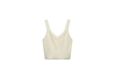 ZARA x AND WANDER Wool Blend Knit Tops "Ecru"