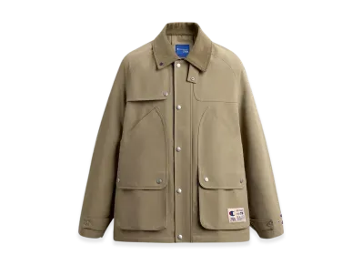 ZARA x CHAMPION Trench Coat with Patch Pockets "Beige"