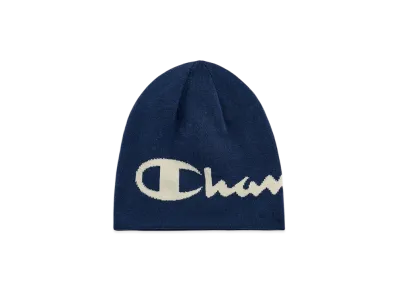 ZARA x CHAMPION Reversible Beanie "Navy Blue"