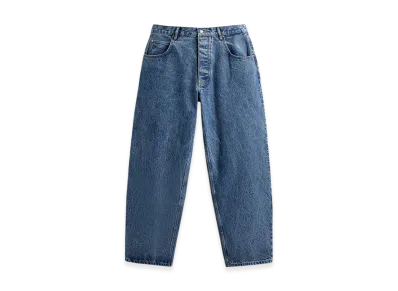 ZARA x CHAMPION Jeans Loose Tapered Fit "Medium Blue"