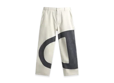 ZARA x CHAMPION Pants with Contrast Logo "Ecru"