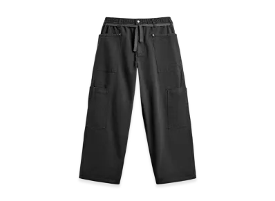 ZARA x CHAMPION Drawstring Cargo Pants "Charcoal Gray"