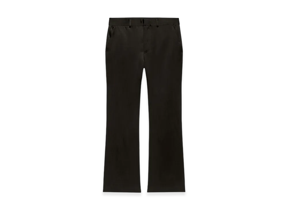 ZARA x Ludovic De Saint Sernin Flare Fit Viscose - Silk Pants "Dark Brown"