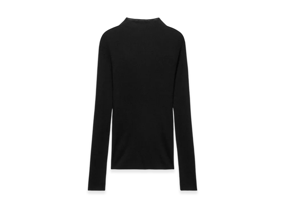 ZARA x Ludovic De Saint Sernin Rib Knit Sweater "Black"