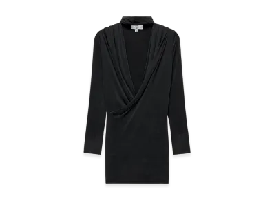 ZARA x Ludovic De Saint Sernin Draped Dress "Black"