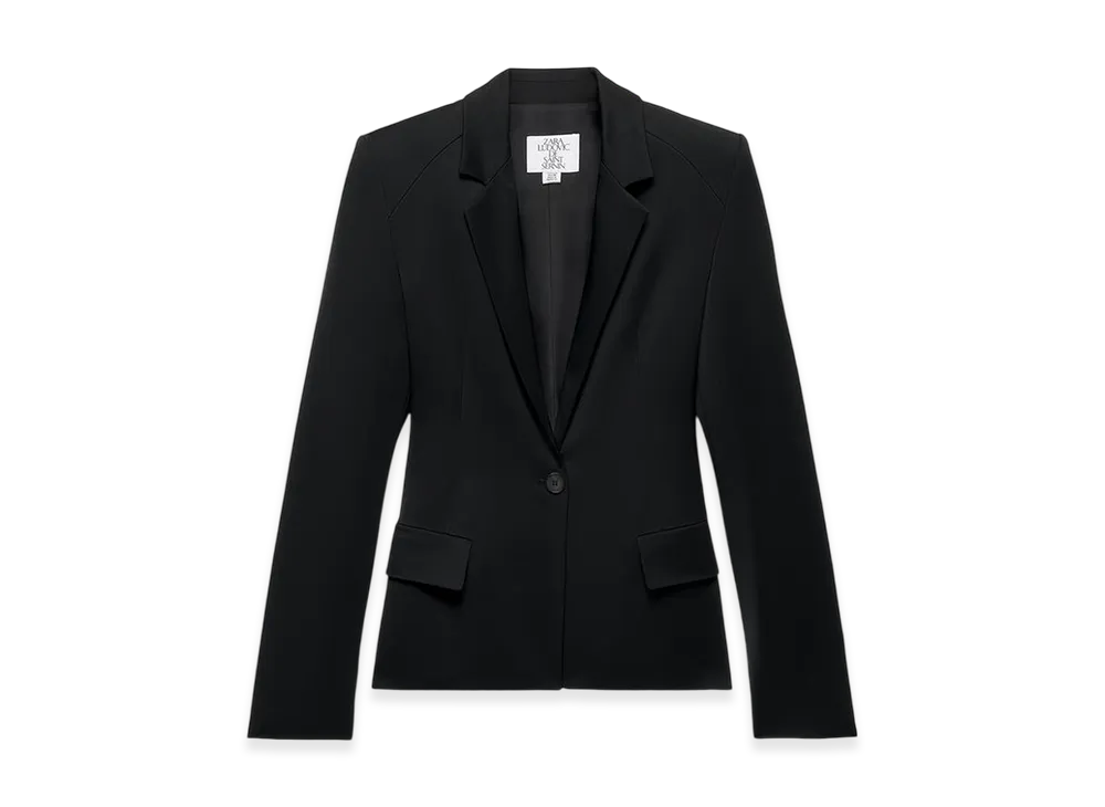 ZARA x Ludovic De Saint Sernin Fitted Blazer "Black"