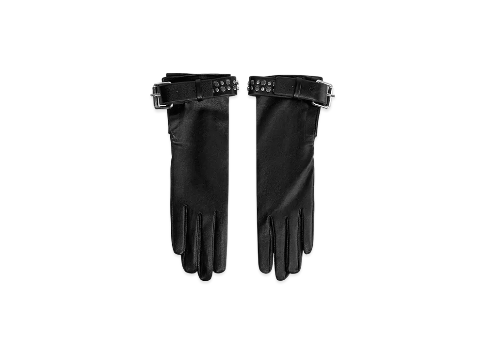 ZARA x Ludovic De Saint Sernin Studded Leather Gloves "Black"