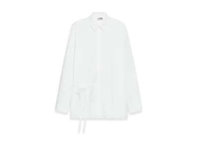 ZARA x SOSHIOTSUKI Poplin Shirt With Tie "White"