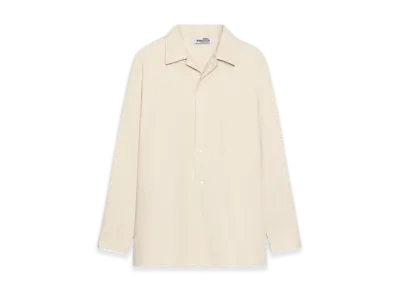 ZARA x SOSHIOTSUKI Poplin Relaxed Fit Shirt "Vanilla"