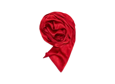 ZARA x SOSHIOTSUKI Women's Silk Scarf "Red"