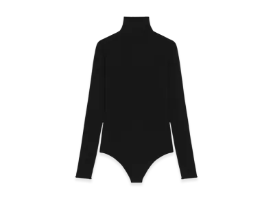 ZARA x SOSHIOTSUKI Women's Wool Blend High Neck Bodysuit "Black"