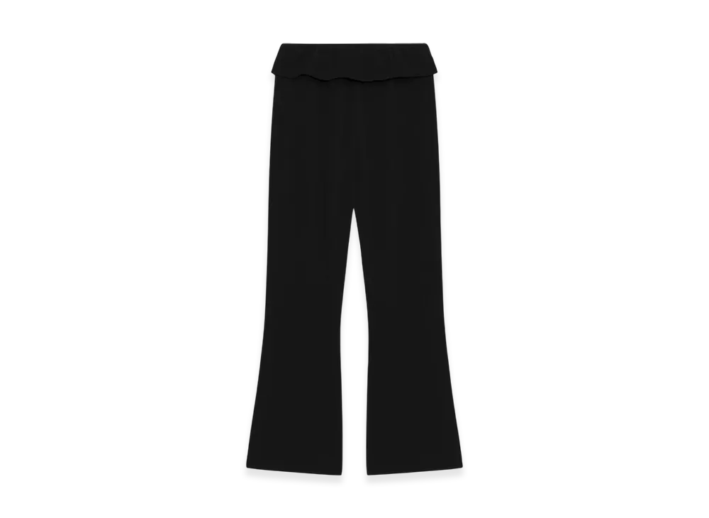 ZARA x SOSHIOTSUKI Women's Roll-Up Waist Trousers "Black"