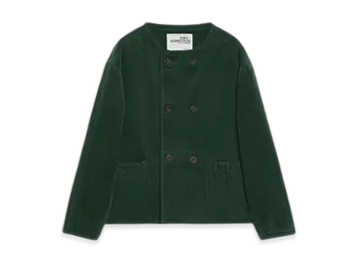 ZARA x SOSHIOTSUKI Kids' Corduroy Jacket "Green"