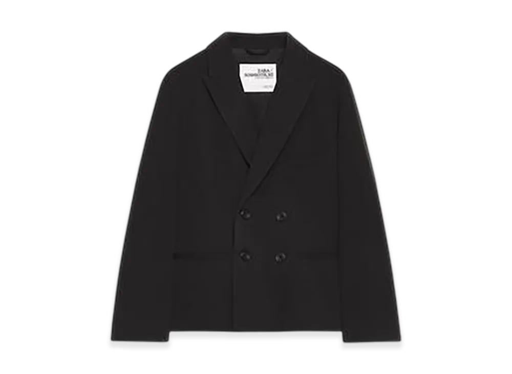 ZARA x SOSHIOTSUKI Kids' Double-Breasted Suit Blazer "Blown/Mall"