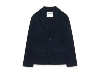 ZARA x SOSHIOTSUKI Kids' Corduroy Blazer "Dark Navy Blue"