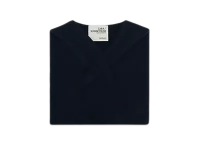ZARA x SOSHIOTSUKI Kids' 100% Wool Knit Snood "Blue"