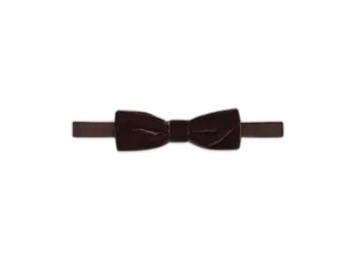 ZARA x SOSHIOTSUKI Kids' Velvet Bow Tie "Brown"