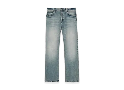 ZARA x Bad Bunny Benito Antonio Flare Fit Denim Pants "Medium Blue"