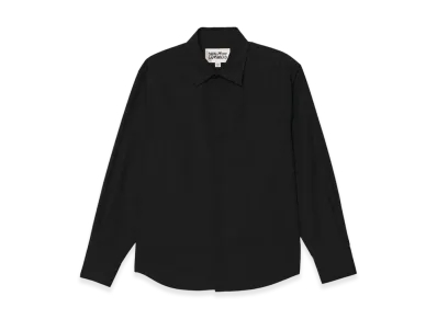 ZARA x Bad Bunny Benito Antonio Relaxed Fit Cotton Poplin Shirt "Black"