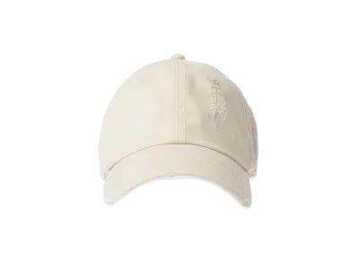 ZARA x Bad Bunny Benito Antonio Washed Distressed Cap "Ecru"