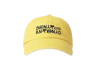 ZARA x Bad Bunny Benito Antonio Washed Logo Embroidery Cap "Yellow"