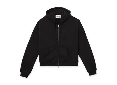 ZARA x Bad Bunny Benito Antonio Cropped Fit Zip Hoodie "Black"