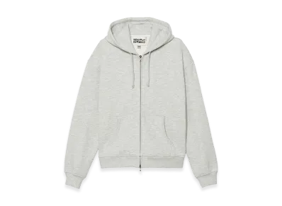 ZARA x Bad Bunny Benito Antonio Cropped Fit Zip Hoodie "Grey Marl"