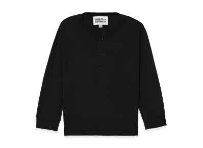ZARA x Bad Bunny Benito Antonio Cropped Fit Henley Tee "Black"