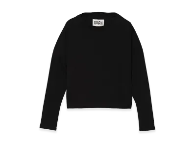 ZARA x Bad Bunny Benito Antonio Cropped Fit Long Sleeve Tee "Black"