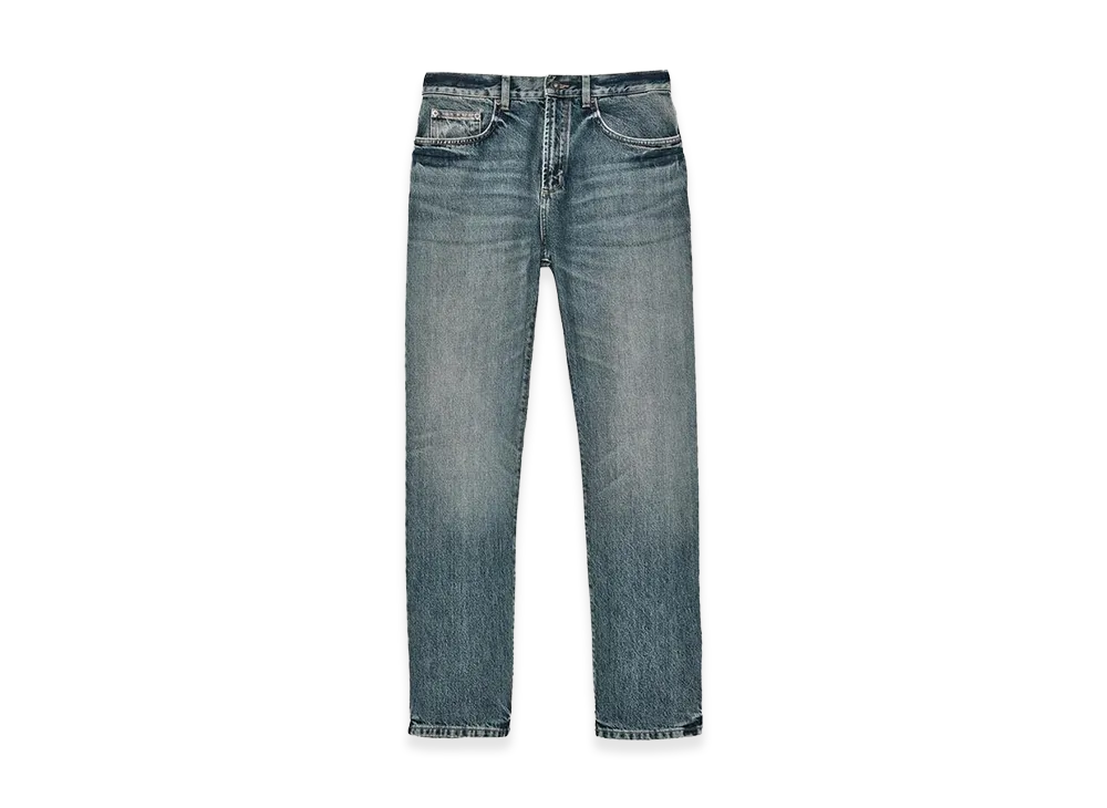 ZARA x Bad Bunny Benito Antonio Straight Fit Denim Pants "Medium Blue"