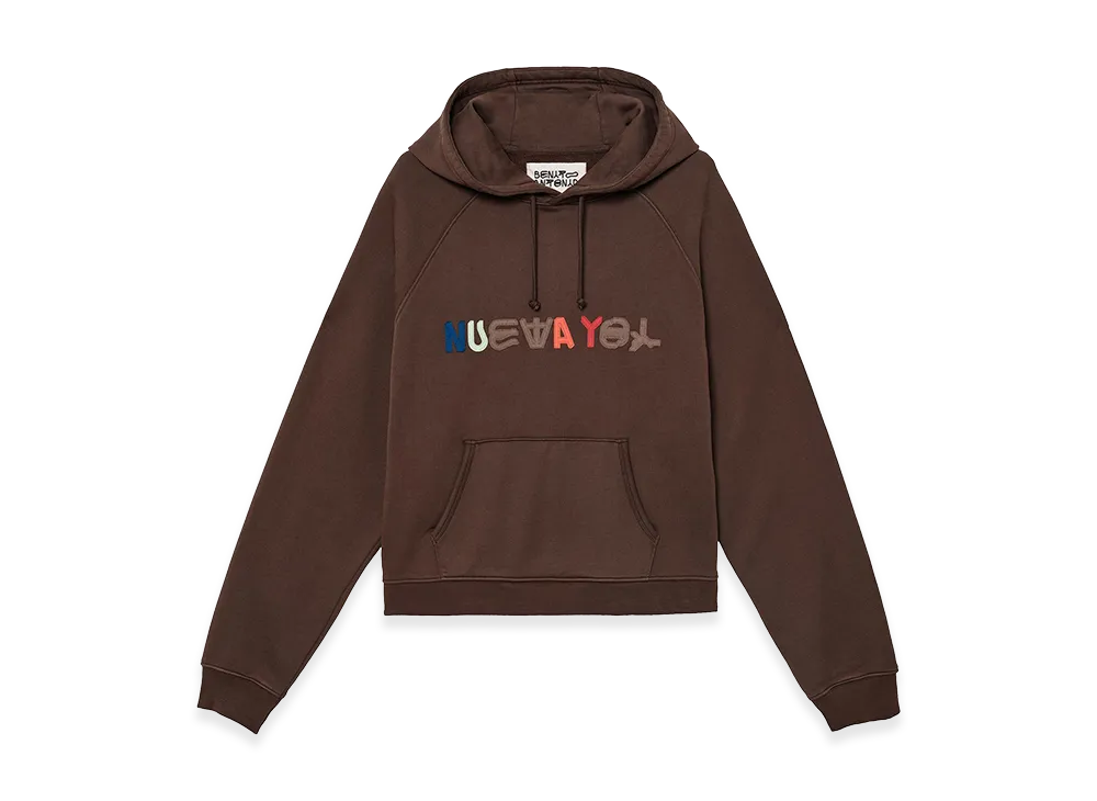 ZARA x Bad Bunny Benito Antonio Patch Hoodie "Brown"