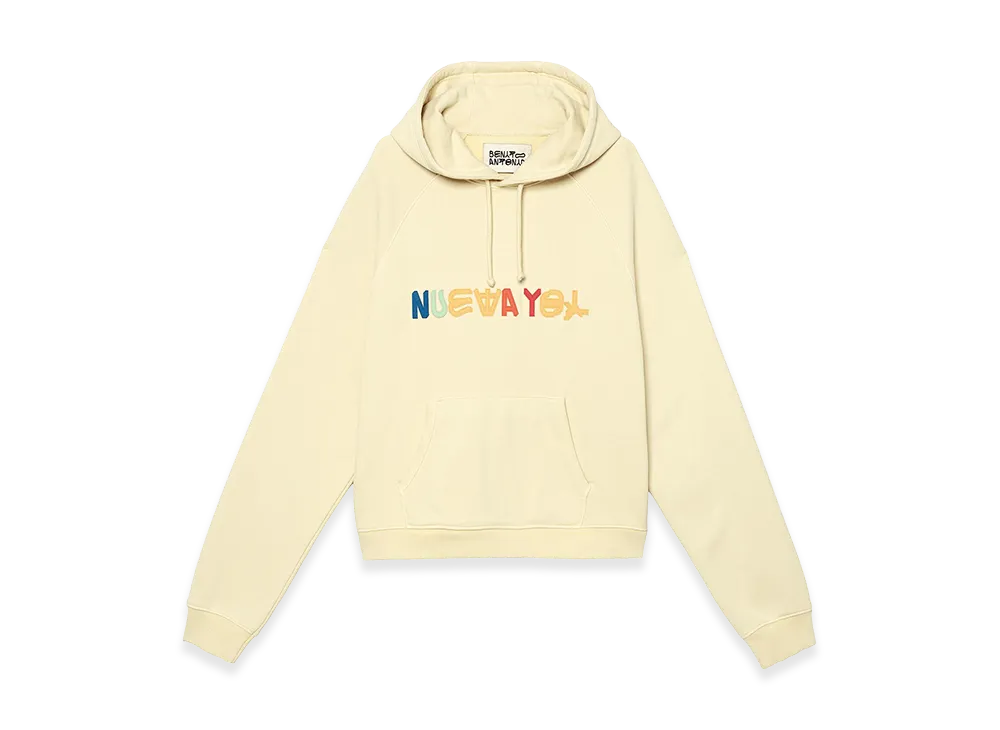 ZARA x Bad Bunny Benito Antonio Patch Hoodie "Vanilla"