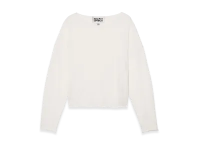 ZARA x Bad Bunny Benito Antonio Linen & Wool Cropped Fit Sweater "Ecru"
