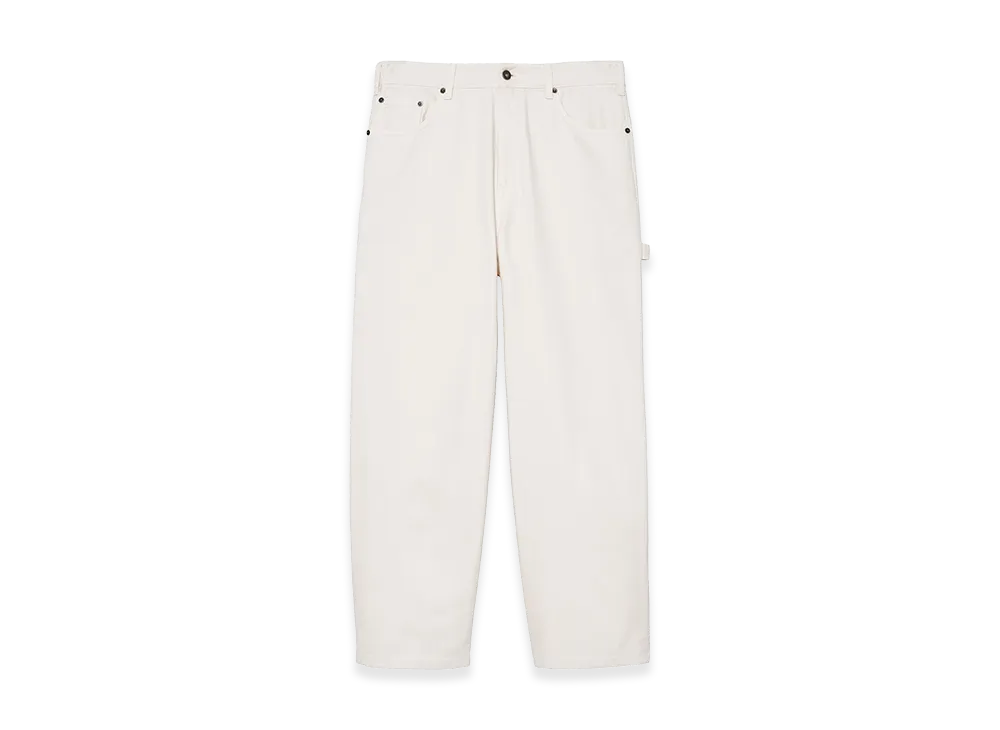 ZARA x Bad Bunny Benito Antonio Relaxed Fit Carpenter Pants "Ecru"
