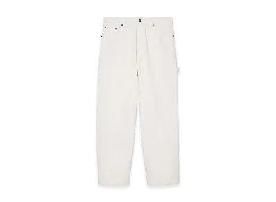 ZARA x Bad Bunny Benito Antonio Relaxed Fit Carpenter Pants "Ecru"