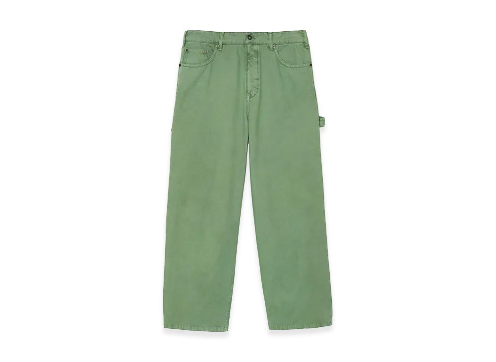 ZARA x Bad Bunny Benito Antonio Relaxed Fit Carpenter Pants "Green"