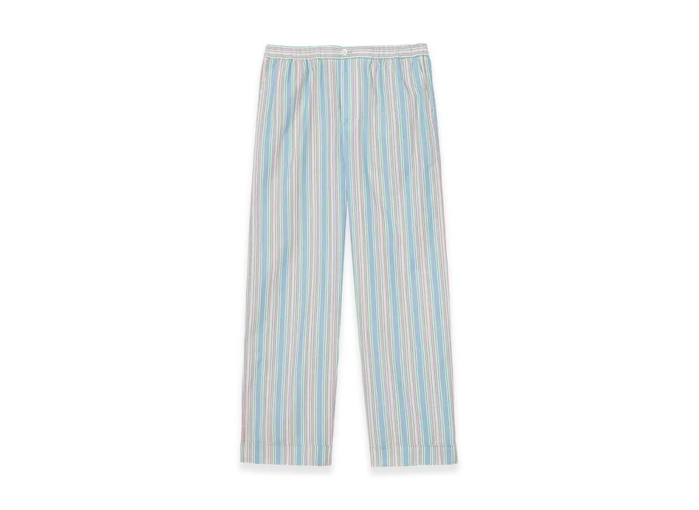 ZARA x Bad Bunny Benito Antonio Relaxed Fit Striped Jacquard Pants "Light Blue"