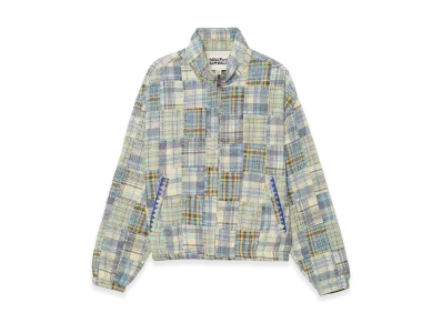 ZARA x Bad Bunny Benito Antonio Relaxed Fit Patchwork Check Jacket "Multicolor"
