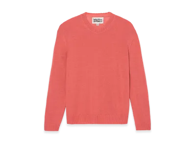 ZARA x Bad Bunny Benito Antonio Relaxed Fit 100% Linen Sweater "Coral"