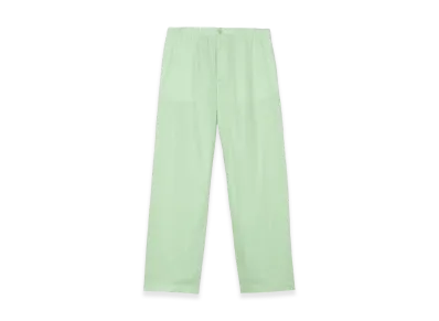 ZARA x Bad Bunny Benito Antonio Relaxed Fit 100% Linen Pants "Water Green"