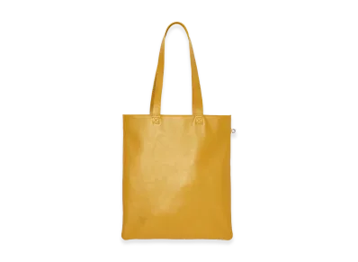 ZARA x Bad Bunny Benito Antonio Leather Tote Bag "Yellow"