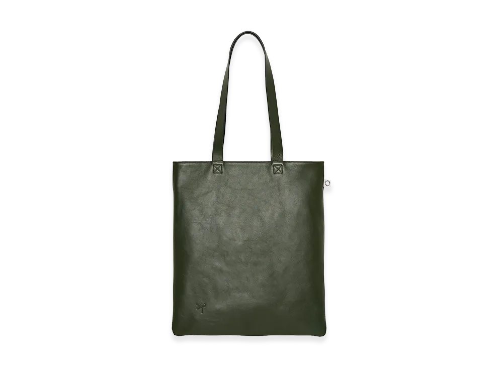 ZARA x Bad Bunny Benito Antonio Leather Tote Bag "Green"