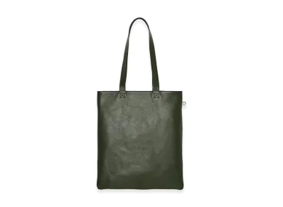 ZARA x Bad Bunny Benito Antonio Leather Tote Bag "Green"