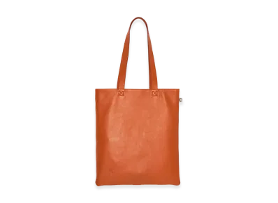 ZARA x Bad Bunny Benito Antonio Leather Tote Bag "Orange"
