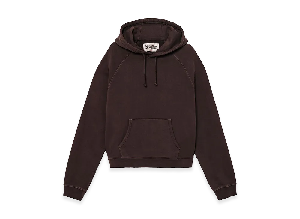 ZARA x Bad Bunny Benito Antonio Logo Embroidery Hoodie "Brown"